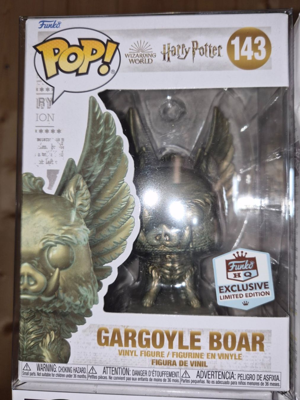 Funko Statuette: Funko pop Harry Potter: Gargoyle Boar – Nuovo e nell'imballaggio originale da Bévilard venduto da CONTRESENS