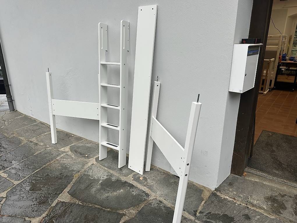 Flexa Betten: Flexa White Hochbett Bauteile – Gebraucht aus Wettswil von Pwettswil 1