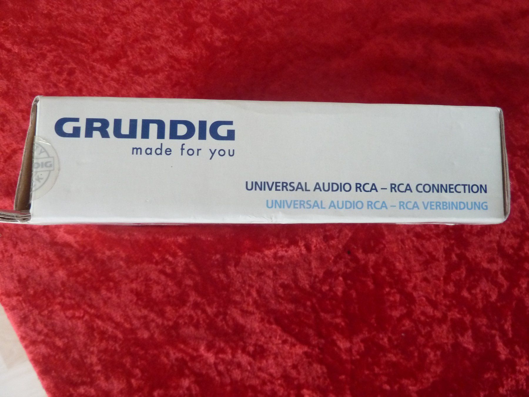 Grundig Kabel: Grundig Chinch-Kabel 5 Meter – Neu und originalverpackt aus Affoltern am Albis von Sennrtv 3