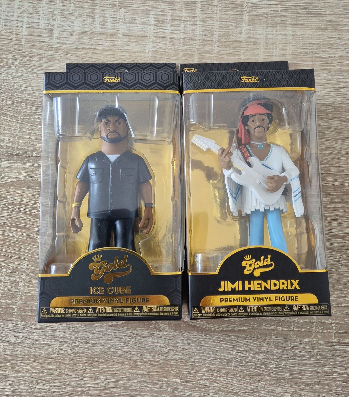 Funko Statuette: Funko Gold Ice Cube & Jimi Hendrix - Édition Limitée! – Nuovo e nell'imballaggio originale da La Chaux-de-Fonds venduto da joa_5yfy