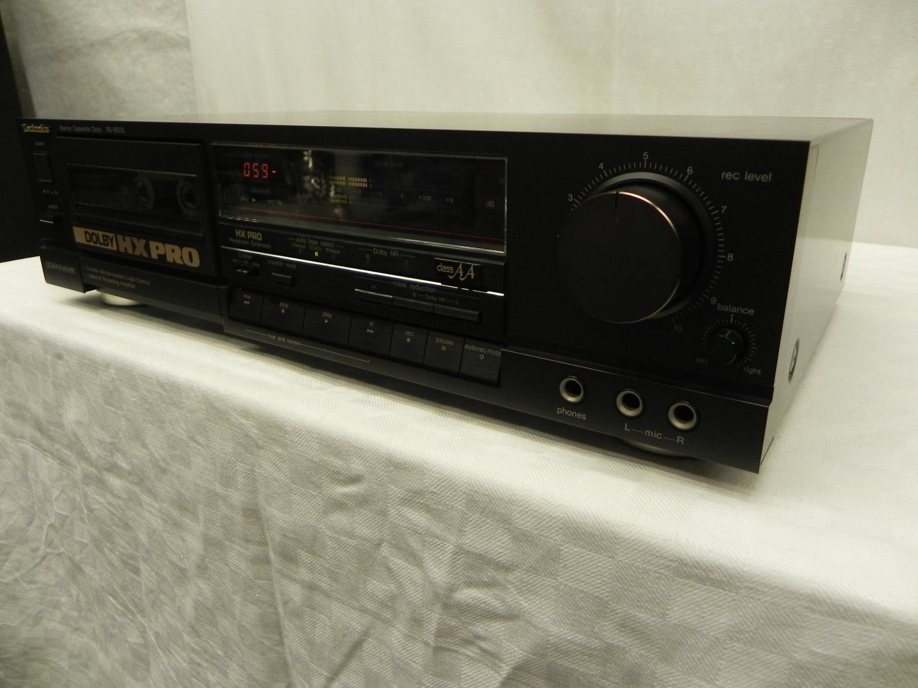 Technics Registratori: Technics RS-B505 Cassette Deck HX Pro Total Liquidation – Usato da Basel venduto da Life-Style-Art 3