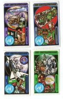 Briefmarken Raumfahrt. Zentralafrikanische Republik