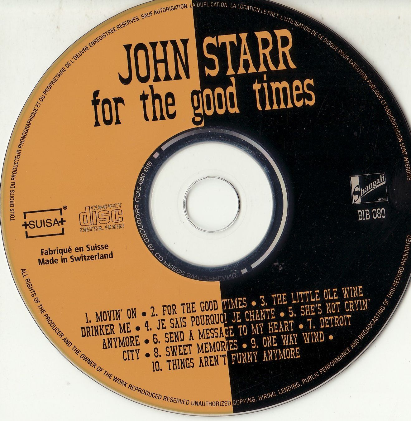 CDs: John Starr For The Good Times – Neu (gemäss Beschreibung) aus Boussens von catfood01 4