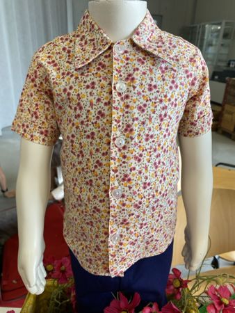 Blumenhemdli,Gr.80,Retro,Top Zustand,Sommer,Vintage!