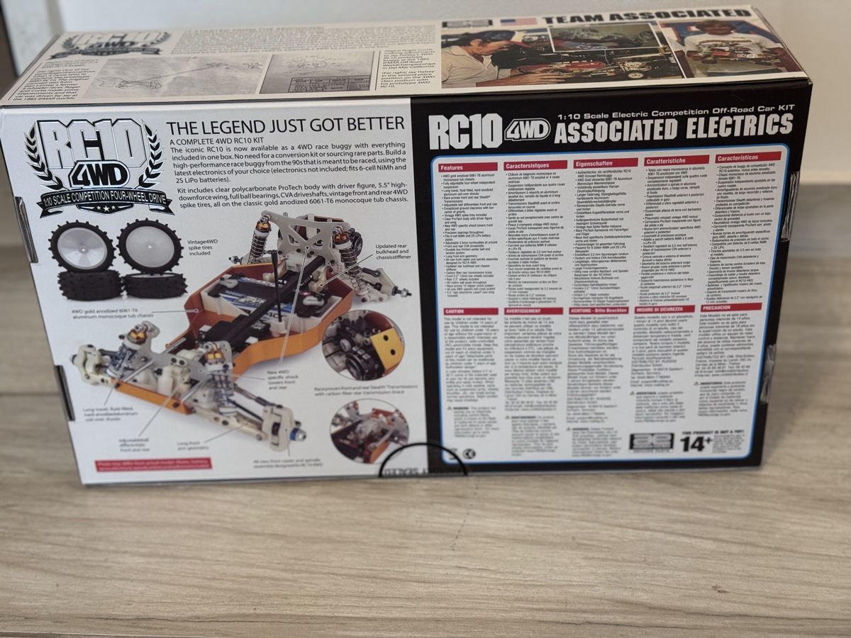 Modellismo RC: Team Associated RC10 4WD Edition – Nuovo e nell'imballaggio originale da Spreitenbach venduto da alishaesseiva 2