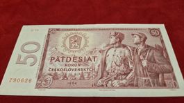 Banknote Ceskoslovenskych 1964