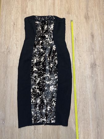 Iceberg Black Corset Dress, Size Small