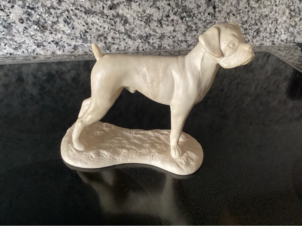 Hummel Statuette: Goebel Boxerhund, Keramik – Usato da Minusio venduto da scotch111