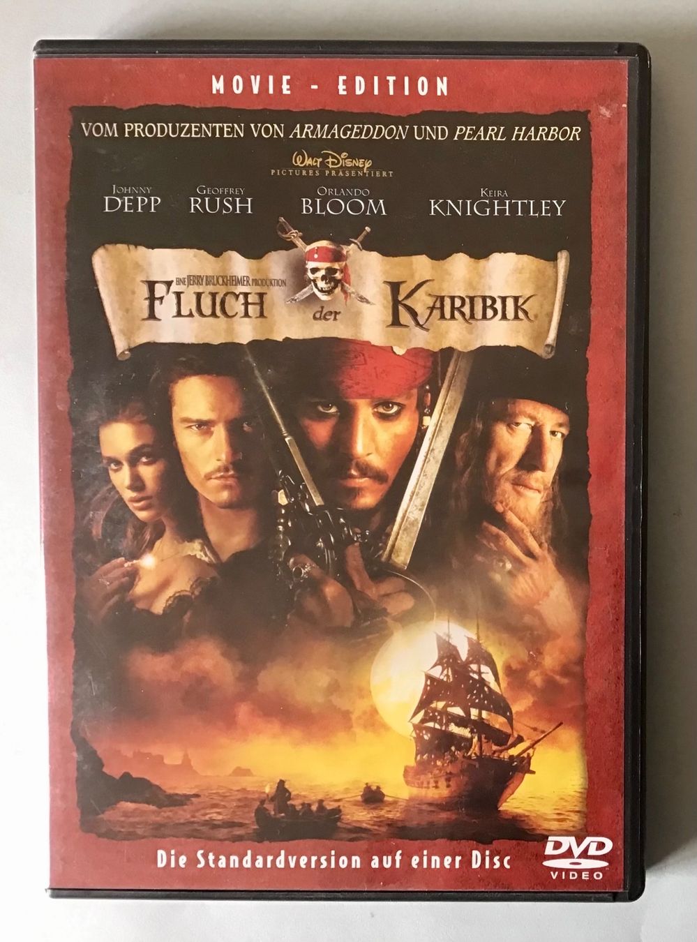 Tutti i DVDs: DVD: Fluch der Karibik (Teil 1) – Usato da Bubendorf venduto da Alpenheidi