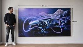 Auto Wandbild | Futuristisches Design |