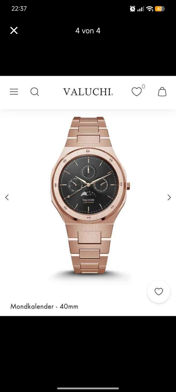 Bracciali & Braccialetti: Herrenuhr 40mm Rose – Nuovo (secondo la descrizione) da Ossingen venduto da kro_nrz6 3
