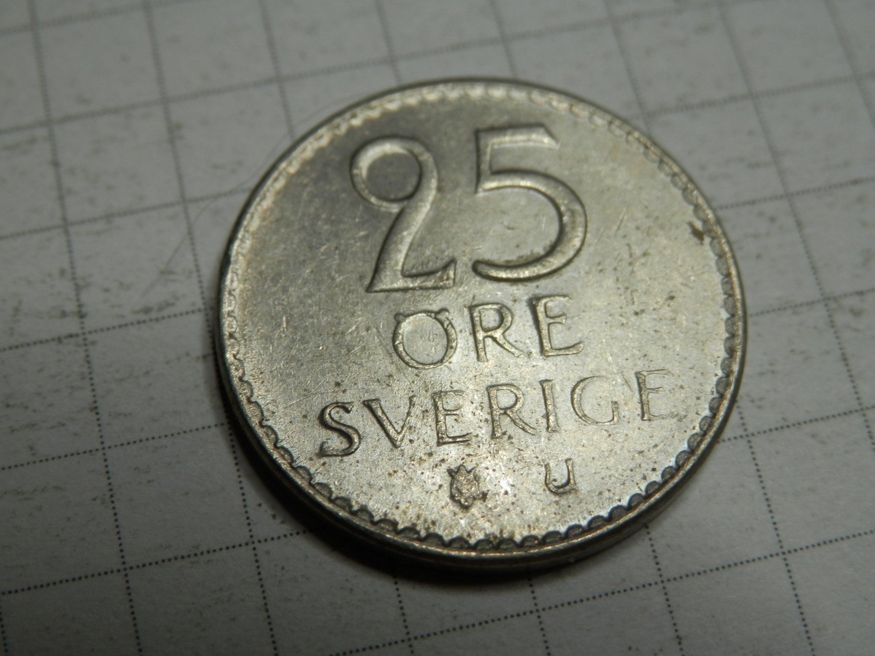 Tutti le monete: Schweden  25 Öre, 1963 – Usato da Weiach venduto da weiach81 1