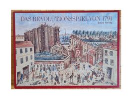 Brettspiel "Das Revolutionsspiel von 1791"