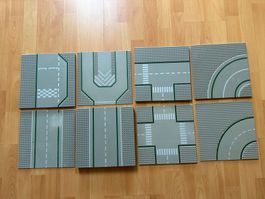Lego Strassenplatten grau