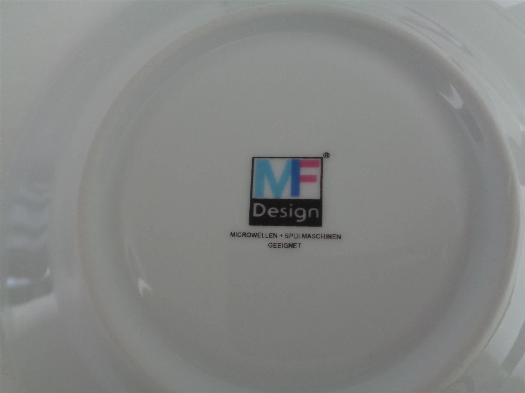 Tassen: 4 Tassen mit 5 Unterteller MF Design – Gebraucht aus Chur von omonia 6