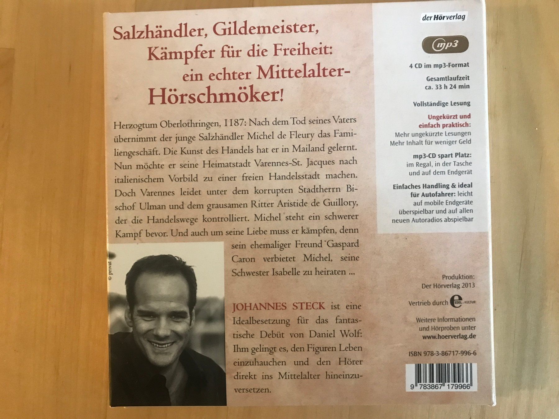 Hörbücher: Hörbücher Daniel Wolf Das Salz der Erde – Gebraucht aus Onex von johnca 1