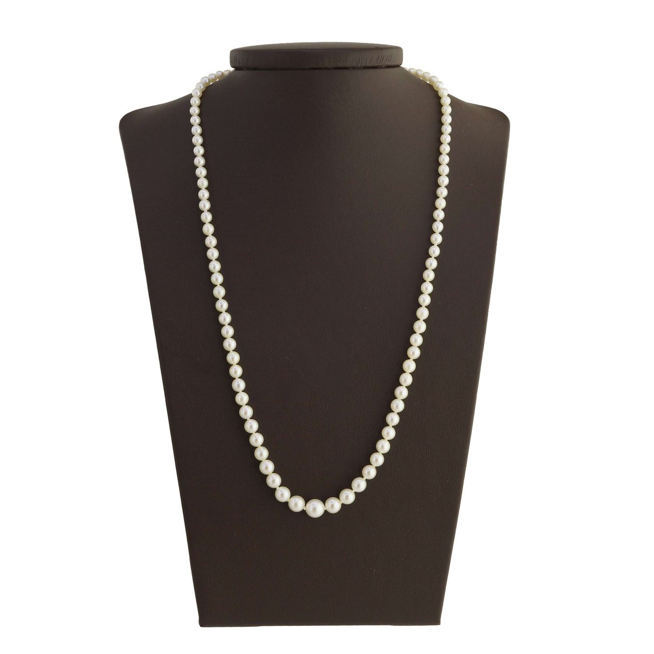 Catenine: Akoya Zuchtperlen Kette – Usato da Zürich venduto da Vintage-Jewellery 1