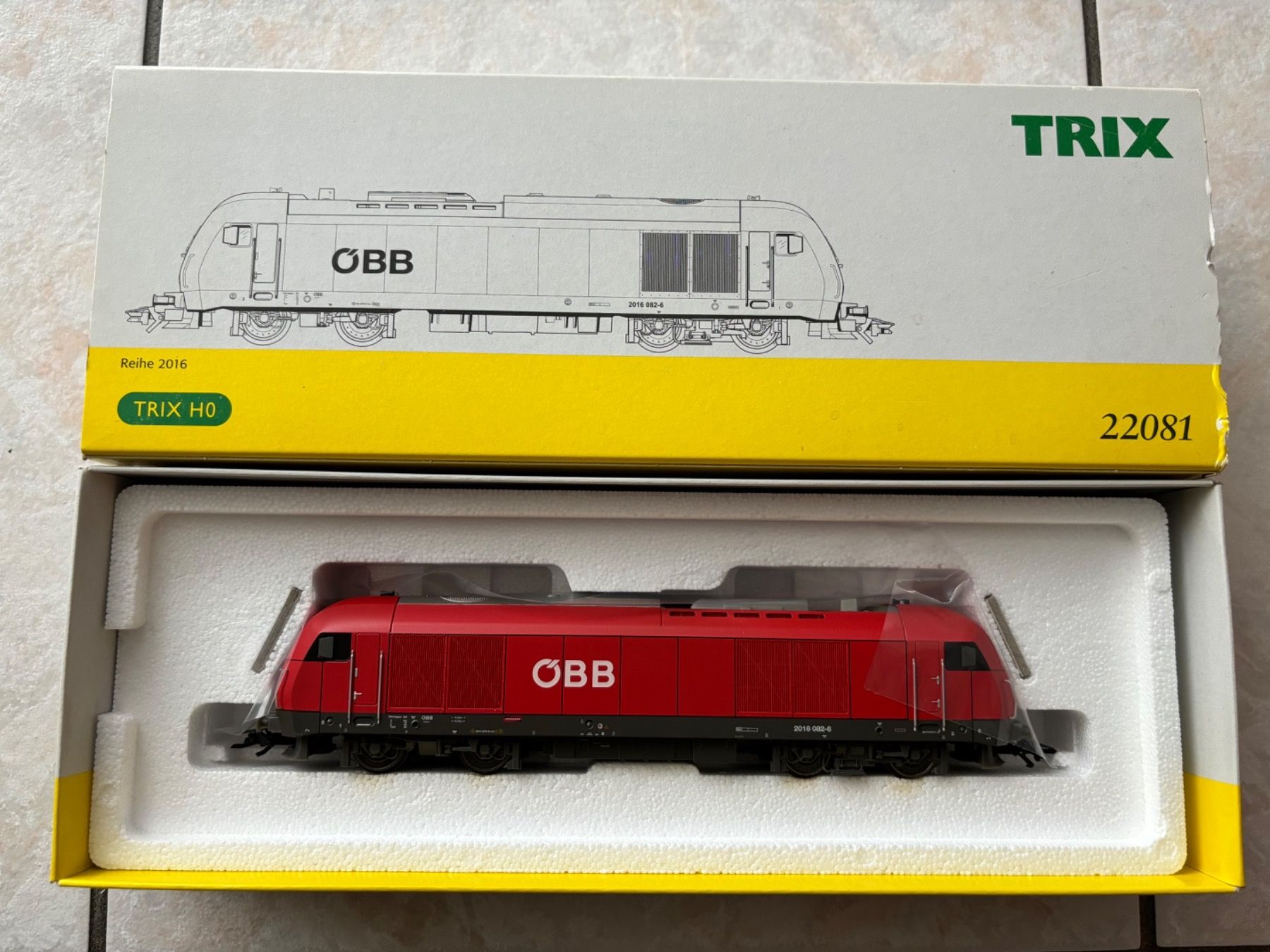 Trix Modelleisenbahnen: Trix 22081 Diesellok OBB – Neu und originalverpackt aus Hauterive NE von eriamch
