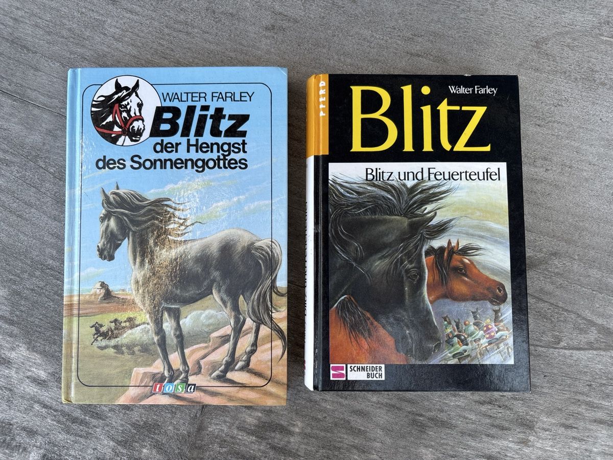 Bücher: Blitz - Walter Farley 2 Stück – Gebraucht aus Schattenhalb von jarowilli