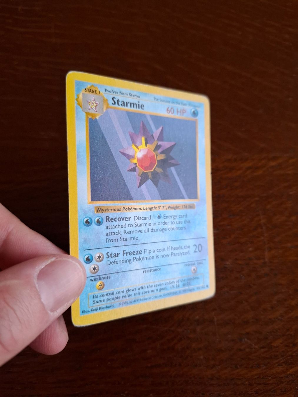 Pokémon Carte collezionabili: Pokemon Starmie Base Set Shadowless 64/102 – Usato da Giornico venduto da ale_lc8k 2
