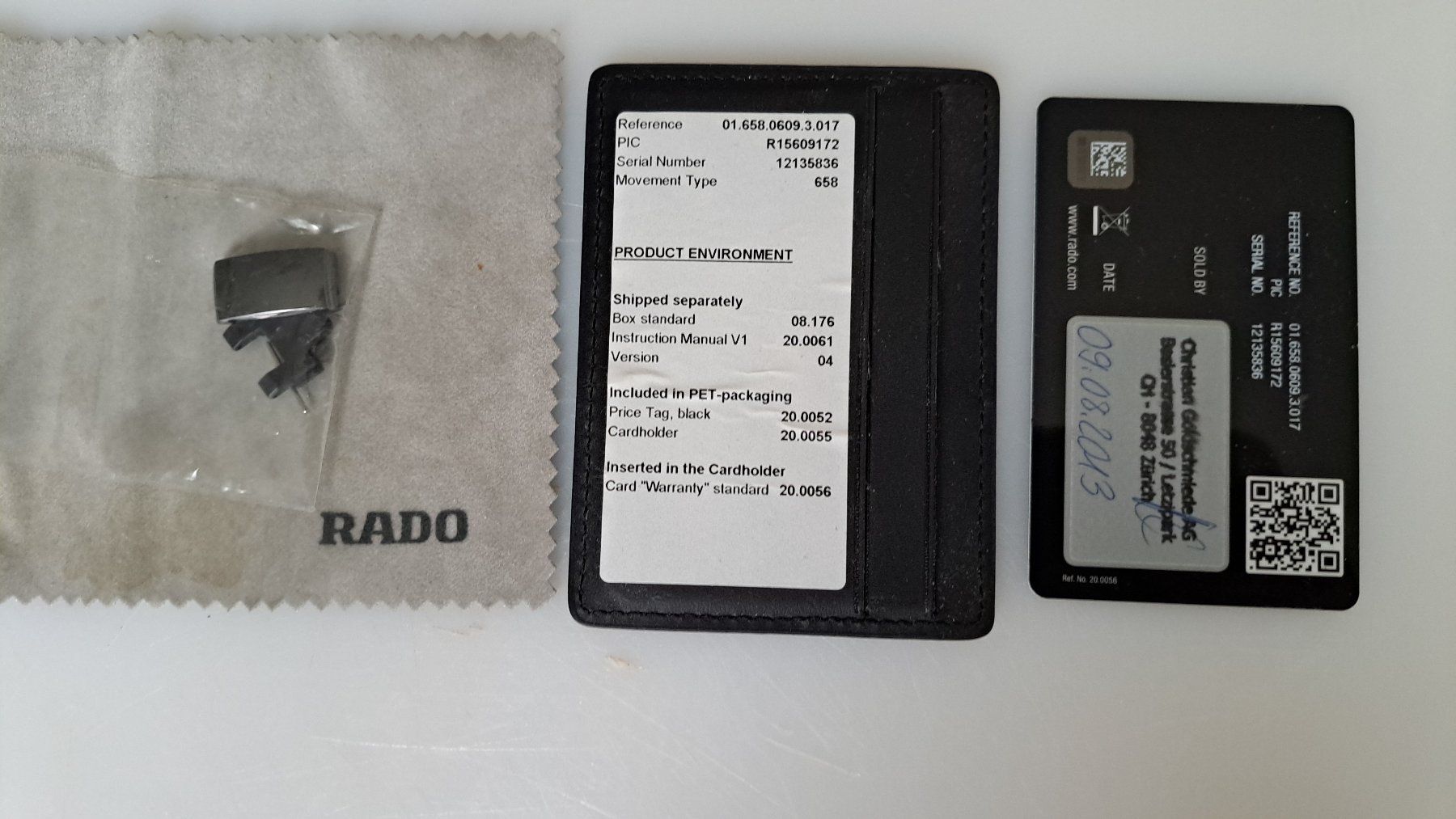 Rado Orologi: RADO UHR – Nuovo e nell'imballaggio originale da Oberengstringen venduto da Sekac 1
