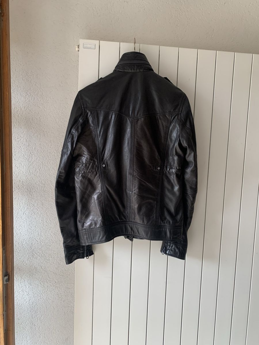 Diesel Giacche: Diesel cuir noir – Usato da Vernier venduto da Moca78 6