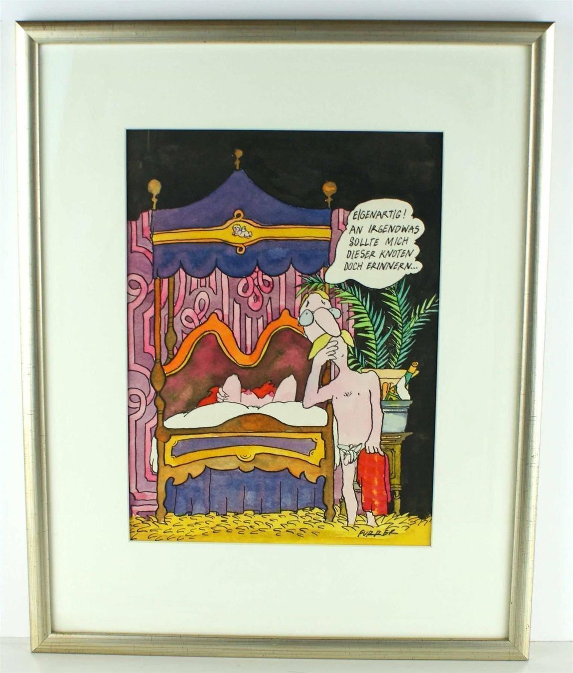 Gemälde: Jürg Furrer, Original Aquarell – Gebraucht aus Reinach BL von Frogndog 1