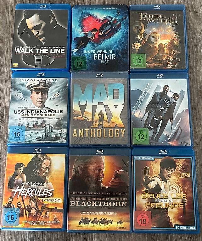 Tutti i DVDs: Blu-Ray Filme Sammlung, Top Zustand  – Usato da Winterthur venduto da Geilotime 1