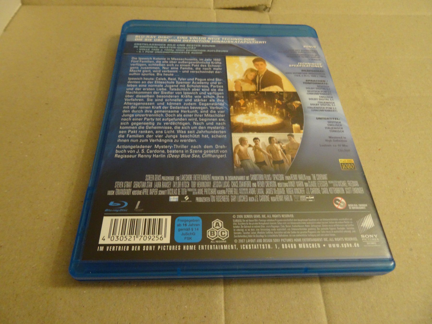 Tutti i DVDs: Der Pakt - The Covenant (Blu-ray) – Usato da Olten venduto da Disc-Verkauf 2