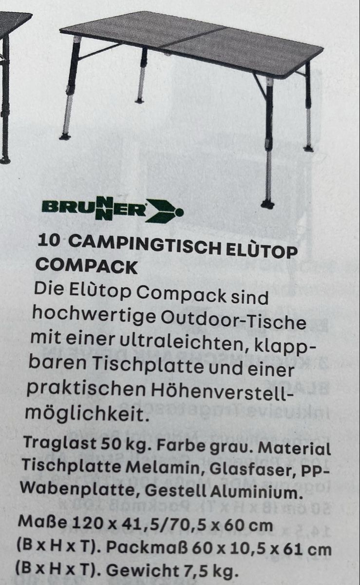 Tische: Campingtisch – Gebraucht aus Altdorf UR von eri_595p 3