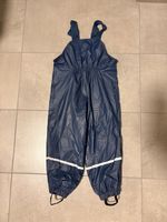 Gefütterte Regenhose Latzhose Grösse 98