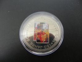 Medaille Währung Schweiz Banknote 10 Franken 2000