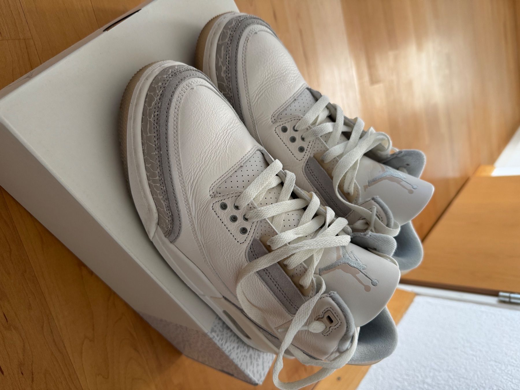 Jordan Herrenschuhe: Jordan 3 Ivory Craft Grösse 44 – Gebraucht aus Liestal von Leanus