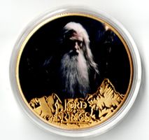 Lord of The Rings 2_Gedenkmedaille in Schutzkapsel