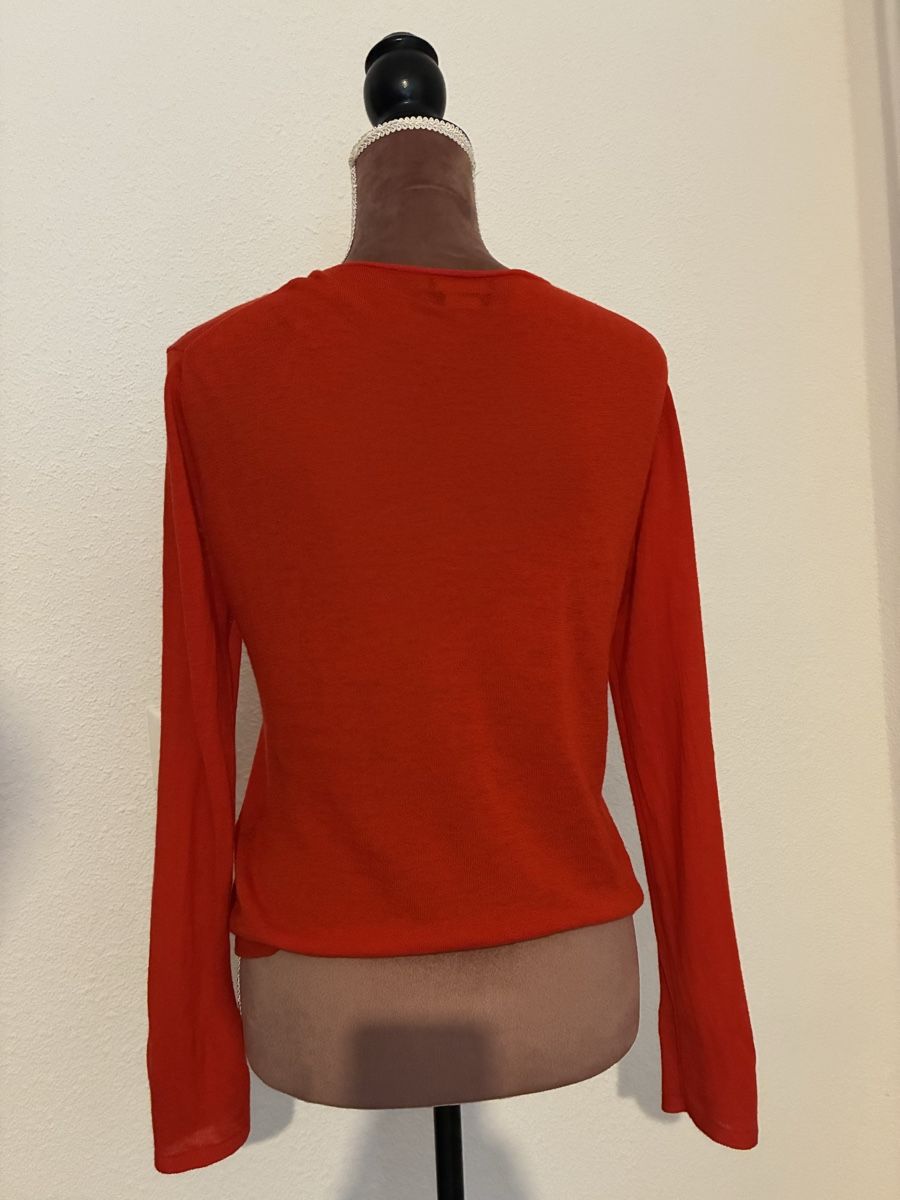 Massimo Dutti Pullover & Sweatshirts: Pullover Massimo Dutti rot 100% Wolle Grösse S neu – Neu und originalverpackt aus Bauma von duj_9dsw 4