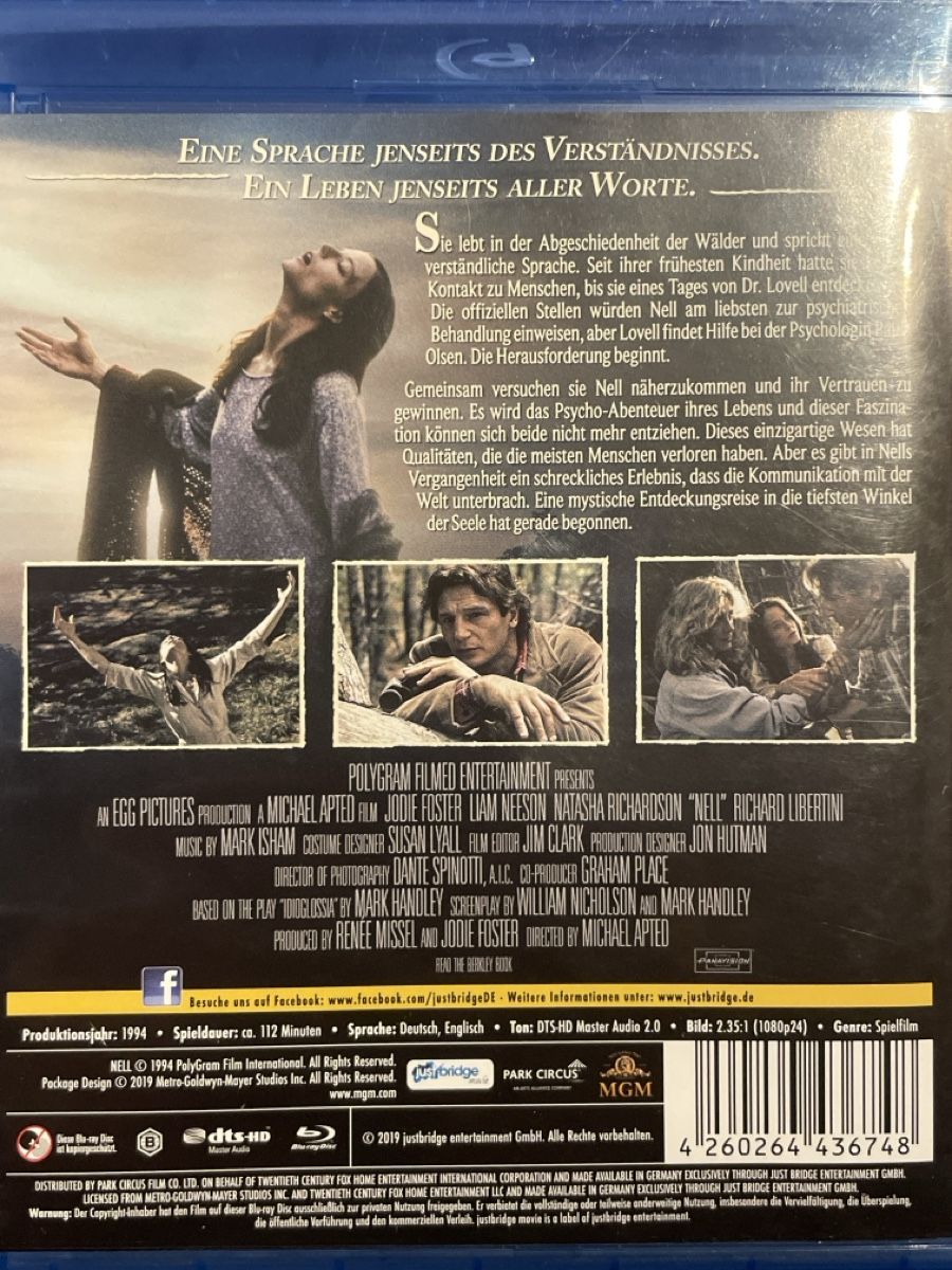 Tutti i DVDs: Nell (1994)   Selten! – Nuovo (secondo la descrizione) da Waldenburg venduto da Gonzo8 1