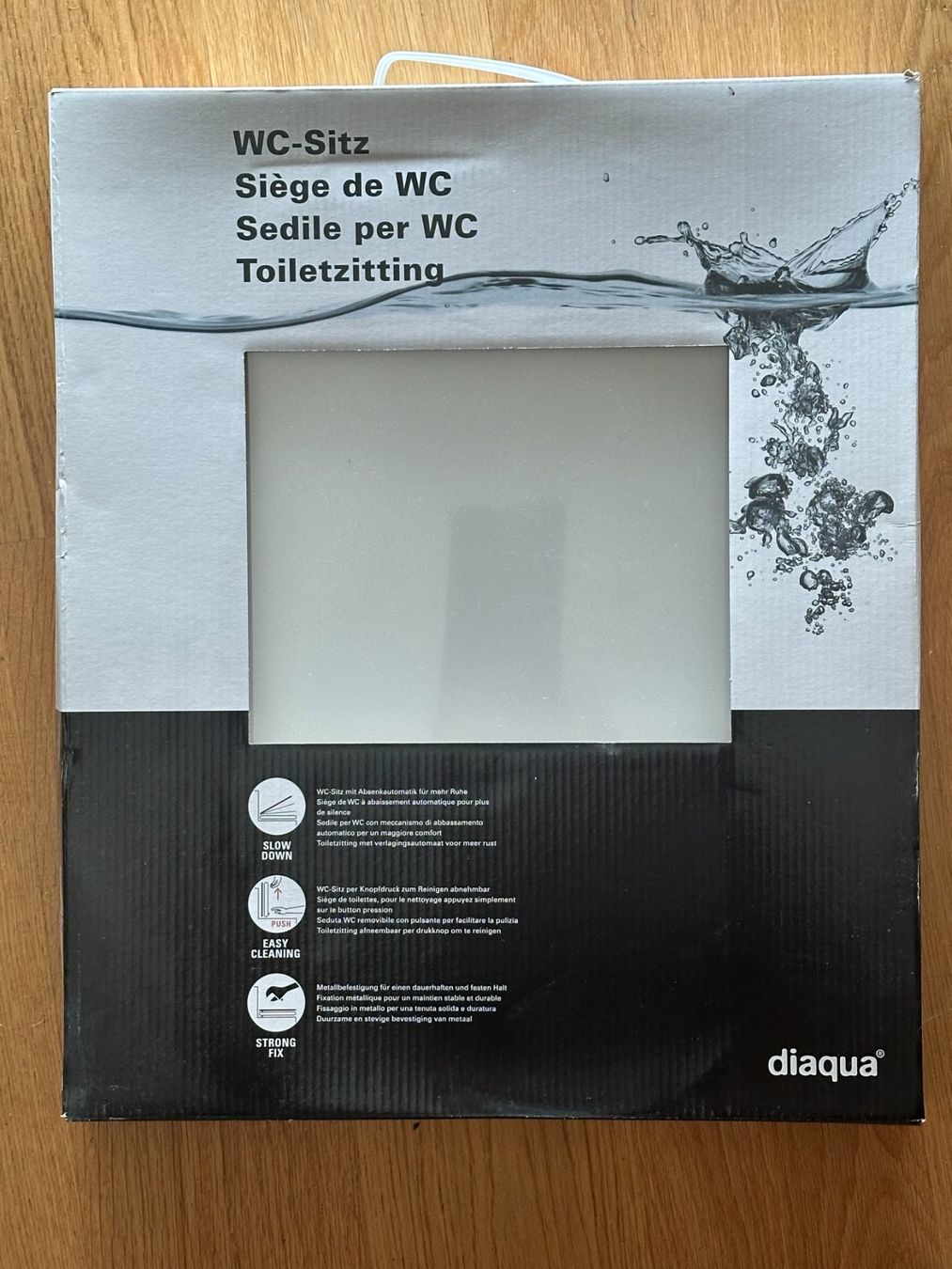 WC: WC-Sitz – Nuovo e nell'imballaggio originale da Basel venduto da urst2005