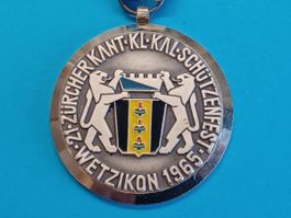 Wetzikon ZH Kant. Kl. Kal. Schützenfest 1965  (S215)