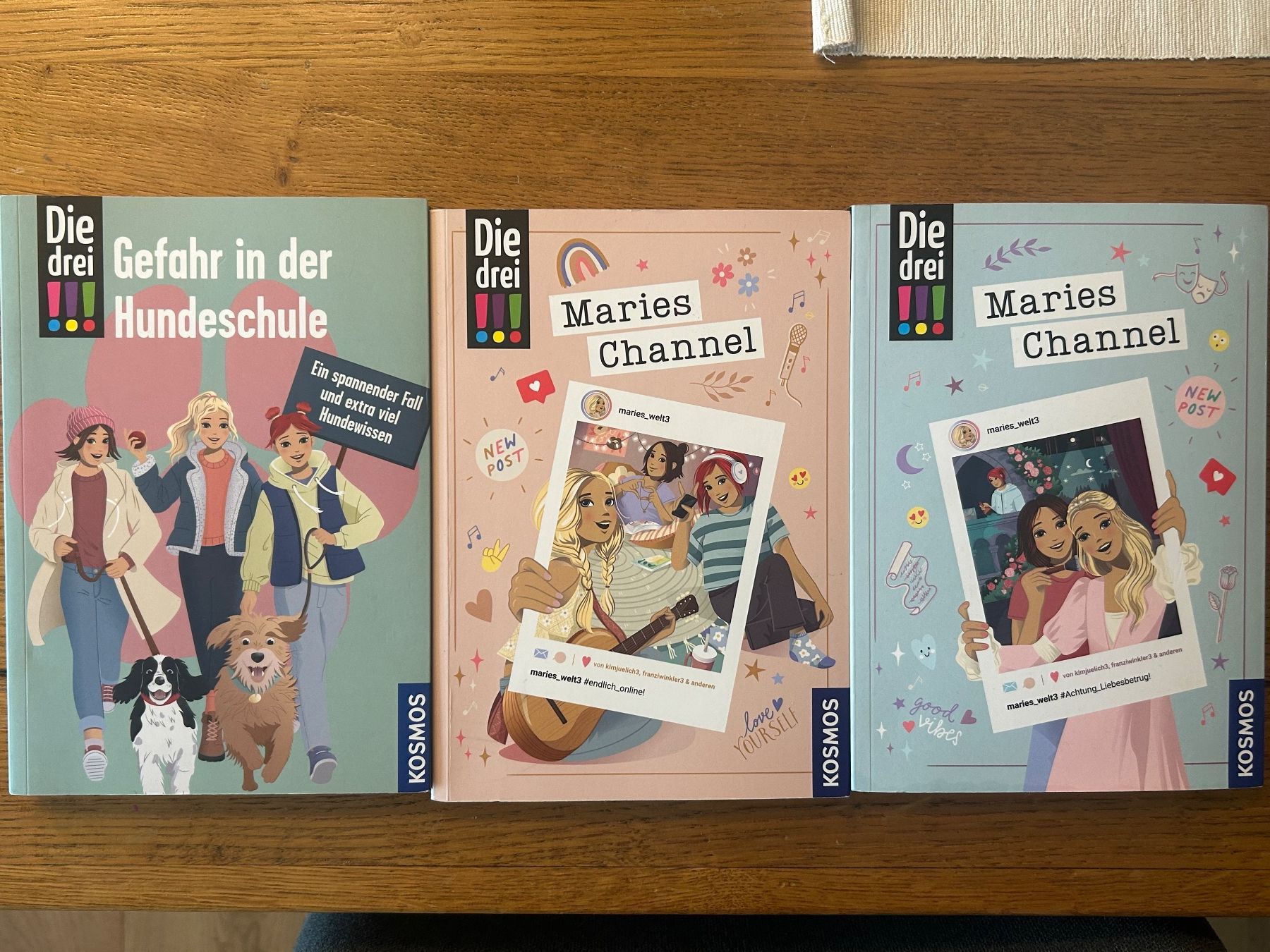 Bücher: Die drei !!! – Gebraucht aus Cham von GabrielaD