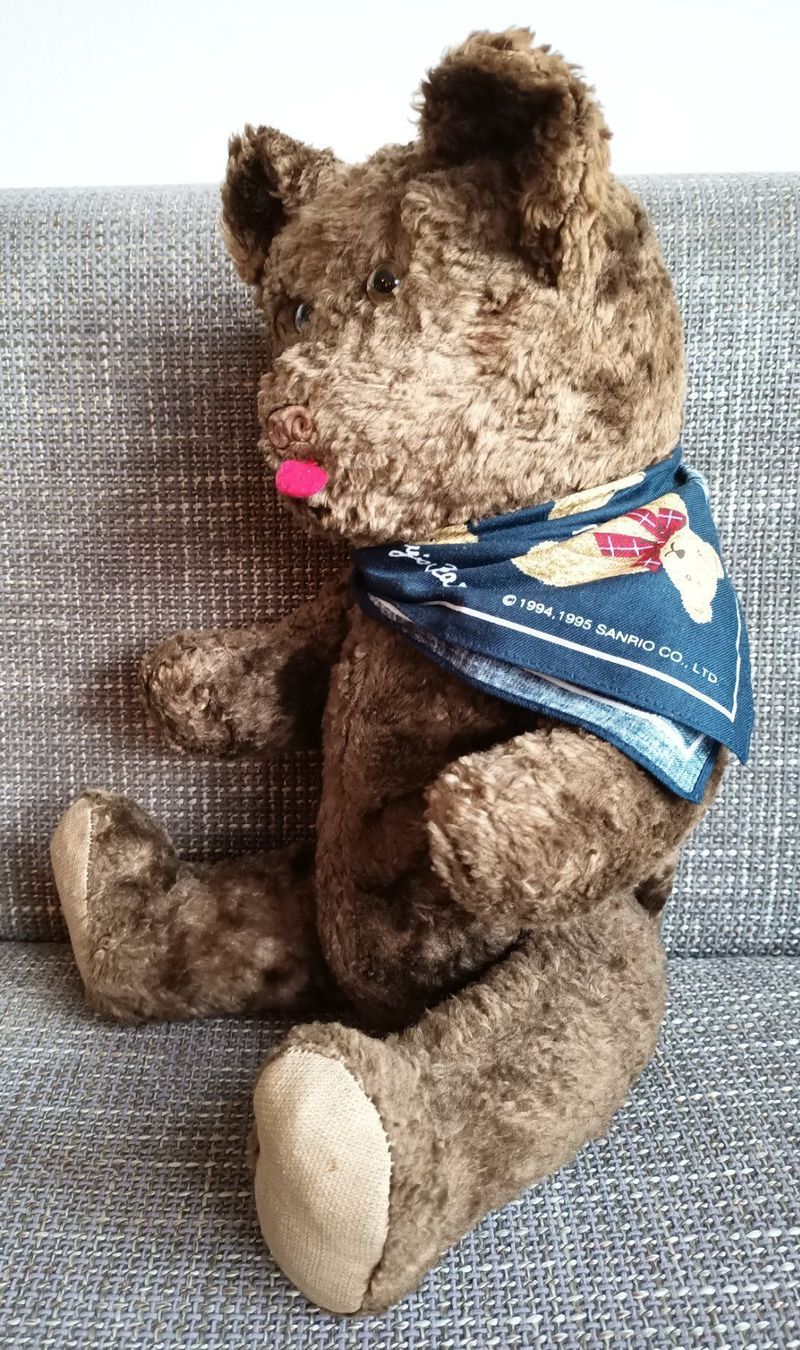 Giocattoli: Teddybär mit "Halstuch" – Usato da Schwerzenbach venduto da oldthings79 2