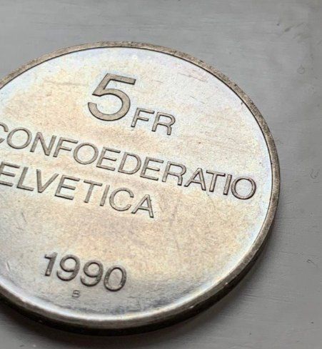 Tutti le monete: 2 Monete commemorative ch – Nuovo (secondo la descrizione) da Banco venduto da lorenzetti 1