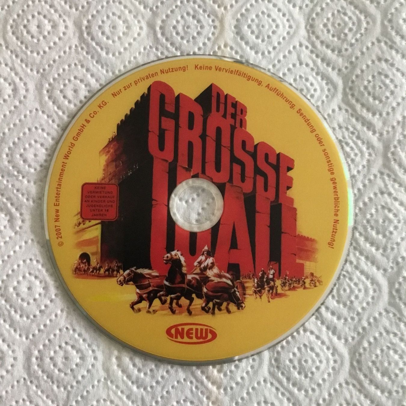 Tutti i DVDs: Der grosse Wall- Uncut Kleine Hartbox – Usato da Blauen venduto da berlingo65 2