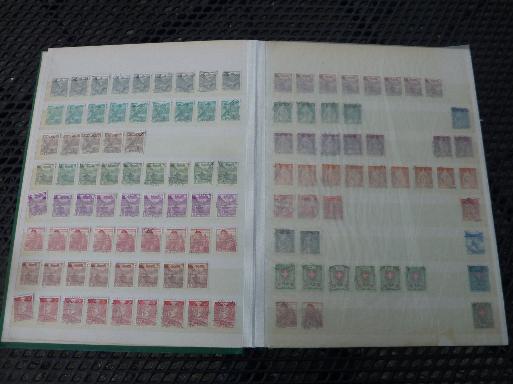 Tutti i francobolli: Briefmarkenalbum, Schweiz – Usato da Gelfingen venduto da btrottmann