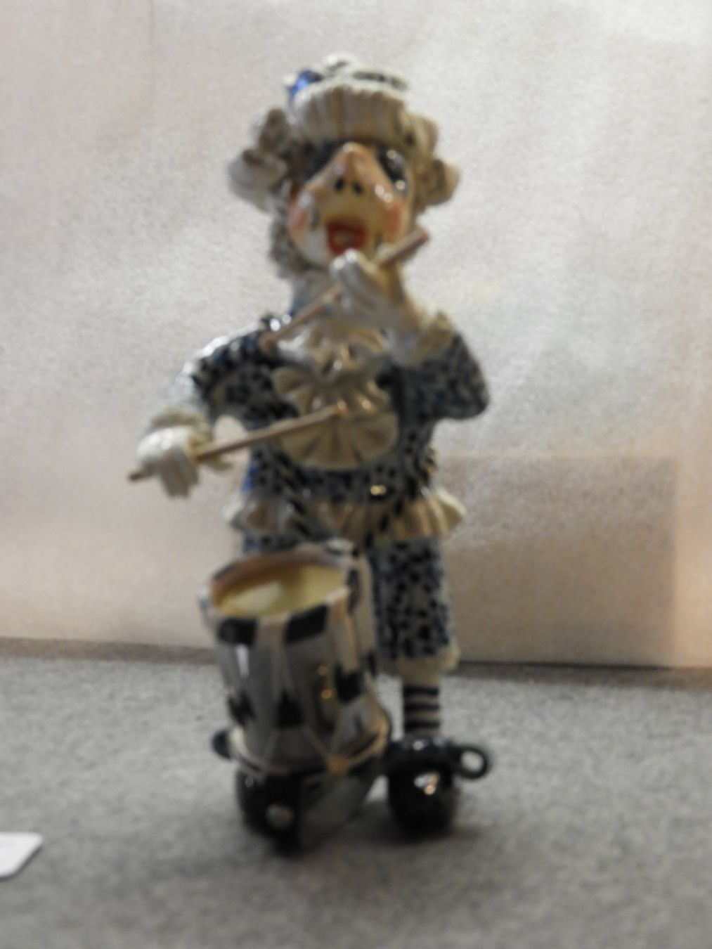 Statuette: FASNACHTSFIGUR Dummpeter Drummler 15-18cm, EINZELSTUCK – Nuovo (secondo la descrizione) da Ettingen venduto da 1985printemps 1