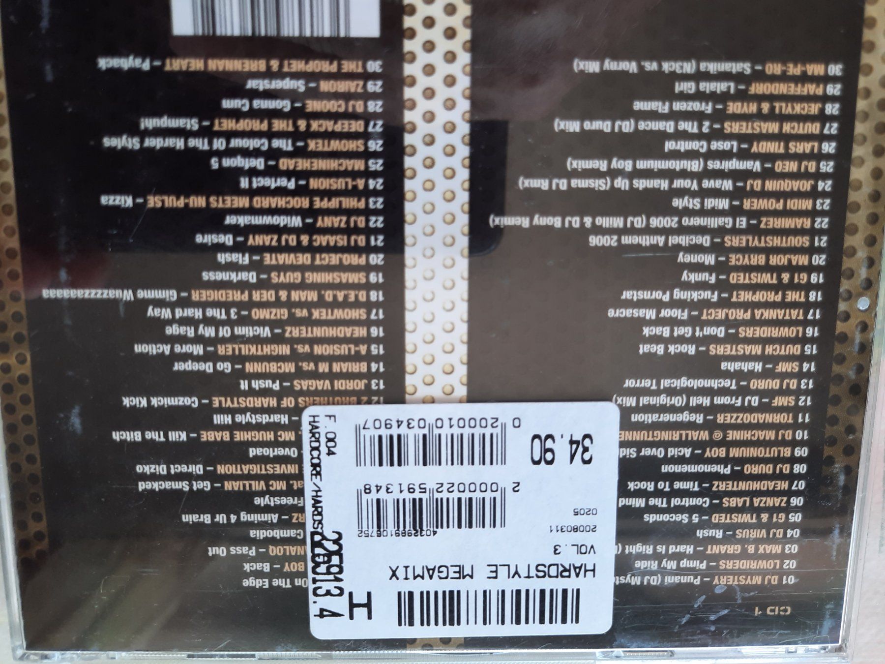 CD: Cd Hardstyle megamix - Volume 3 – Usato da Pully venduto da bro_n52j 4