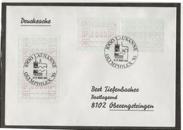 Brief 1000 Lausanne 18.03.85 OLYMPHILEX 85 [Sport] [CH67]