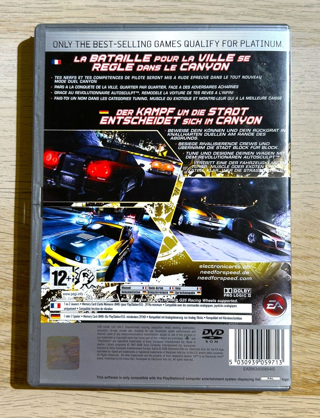 Sony Giochi: Need for Speed Carbon PS2 – Usato da St. Gallen venduto da Alpine.Arcade 1