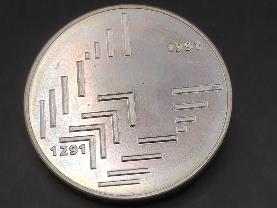 Alle Münzen: 1991 - 20 Franken Schweizerische Eidgenossenschaft - Silber – Neu (gemäss Beschreibung) aus Sirnach von Trekk64 1