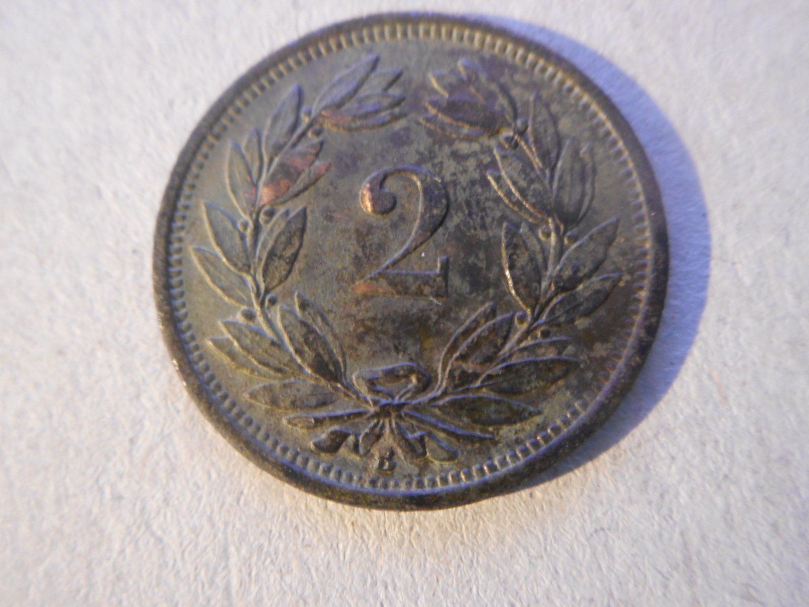 Tutti le monete: 2 Rp. 1879  uralt – Usato da Kriegstetten venduto da pizlad2010 3