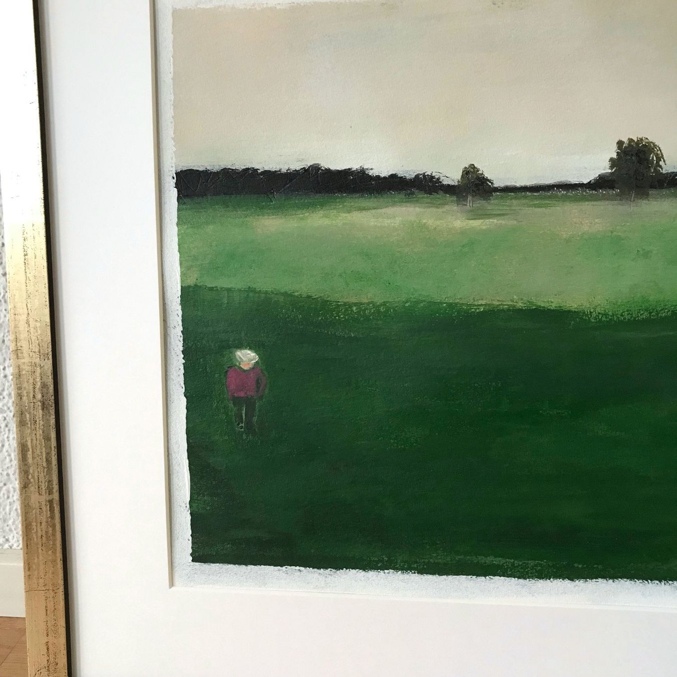 Dipinti: Feld Wald Moderne Kunst Acryl Bild Impressionismus Bammert – Nuovo (secondo la descrizione) da St. Niklausen LU venduto da Stefan_Bammert_Art 1